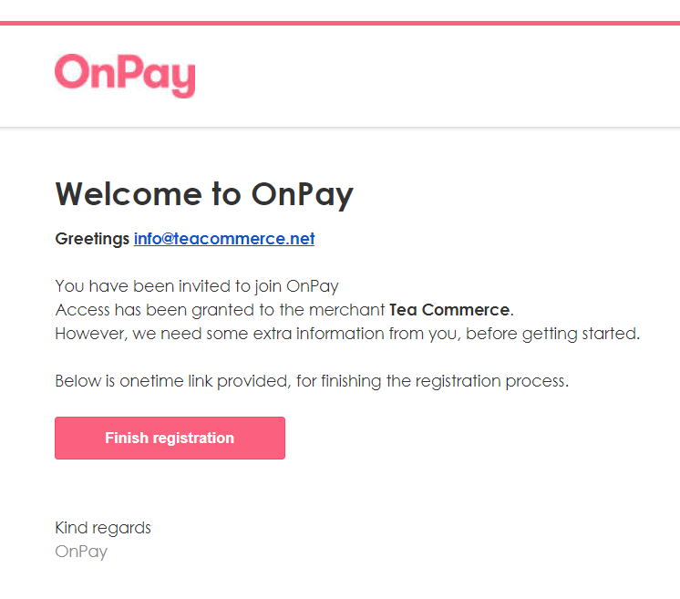 OnPay Email